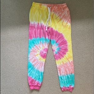 Tie dye sweatpants!